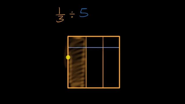 Пример за деление на обикновена дроб с цяло число смотреть онлайн