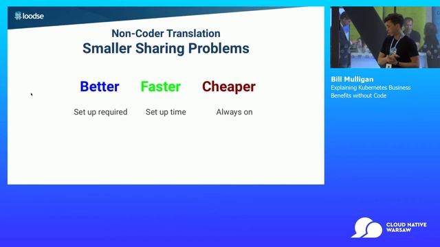 Kubernetes Track: Explaining Kubernetes Business Benefits without Code - Bill Mulligan смотреть онлайн
