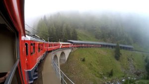 Из Италии в Швейцарию на Bernina Express | Самостоятельно в Тоскану #2.9