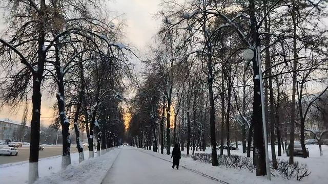 Зимняя прогулка по Уфе 7 декабря 2023: часть вторая.