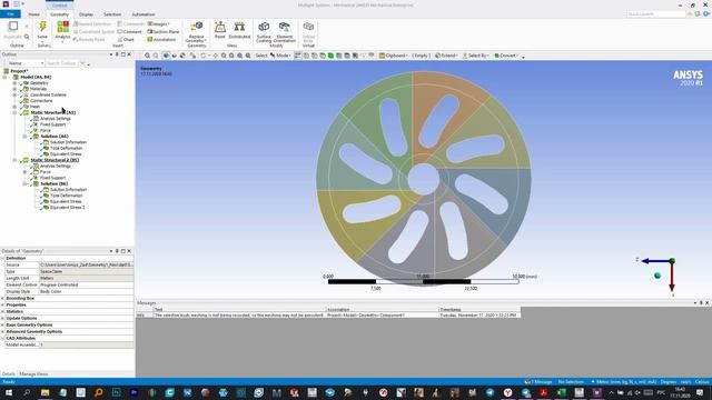 ЛР (Использование условий симметрии в ANSYS)