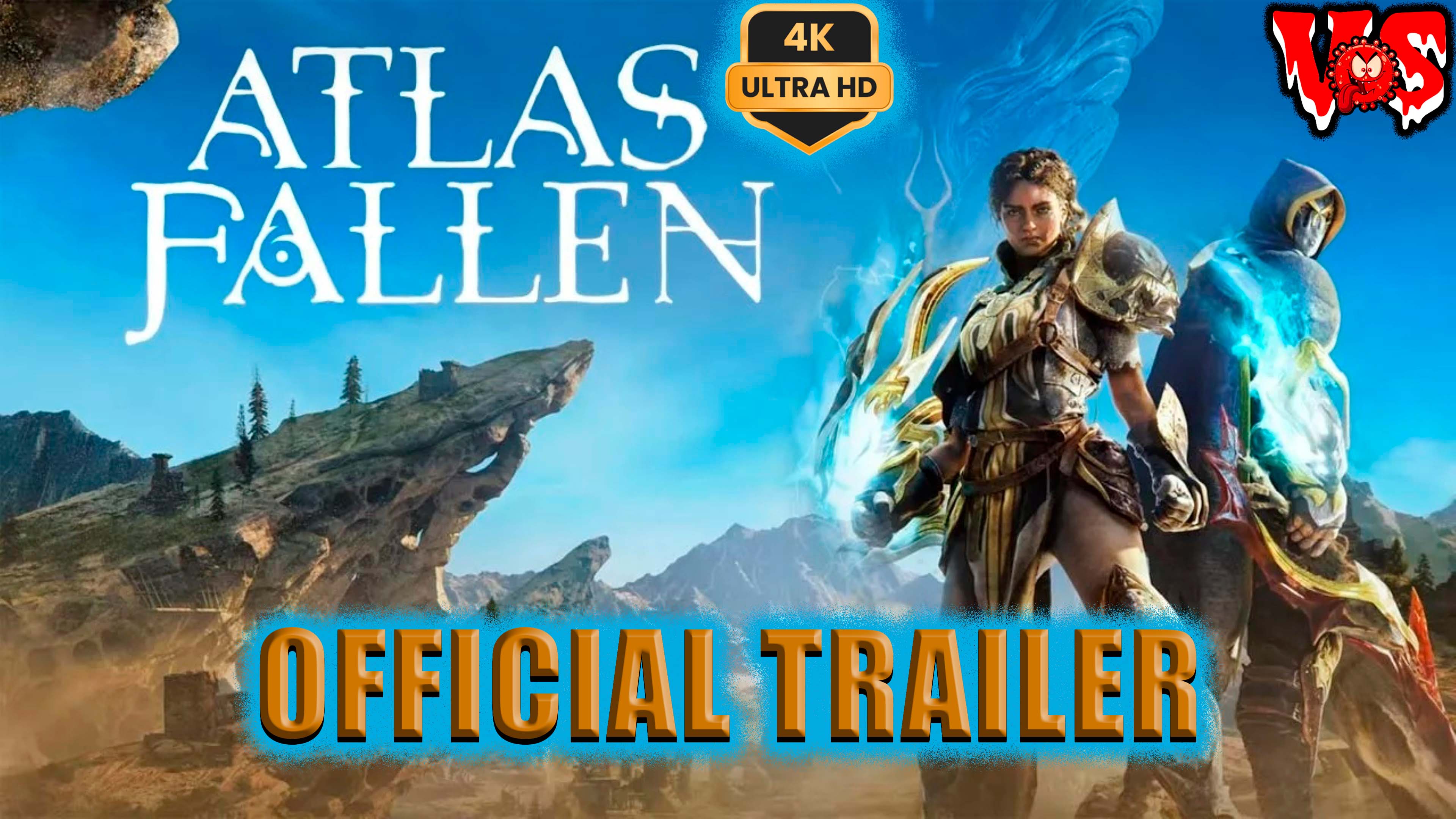 Atlas Fallen ➤ Официальный трейлер 2023 💥 4K-UHD 💥