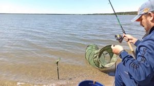 Ловля плотвы на фидер на озере  Малый Кисегач. Рыбалка в Челябинской области.