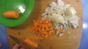 Картофельный суп со свининой в мультиварке