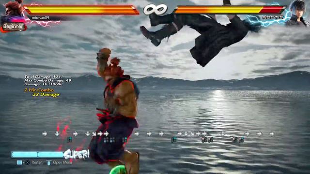 TEKKEN™7 Akuma's combo test with Mixbox Controller #PS4Share смотреть онлайн
