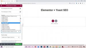 Como usar o Yoast SEO no Elementor