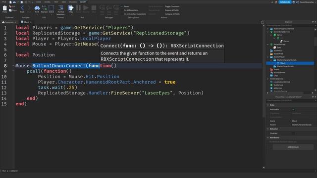 How to make LASER EYES | ROBLOX STUDIO смотреть онлайн