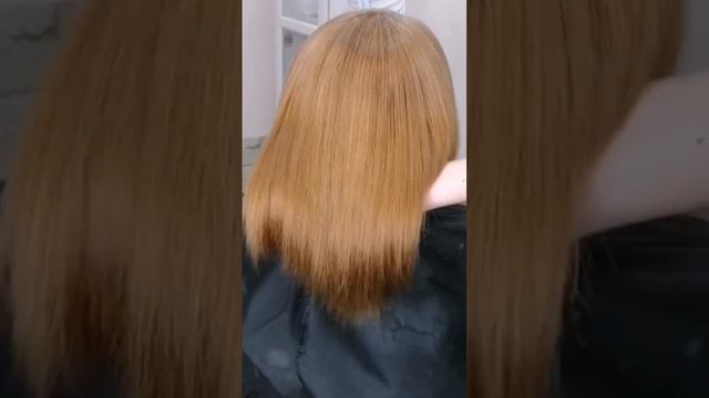 Кератиновое выпрямление волос на стрижку каскад