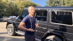 Злой выхлоп на дизельный Mercedes-Benz G-класс