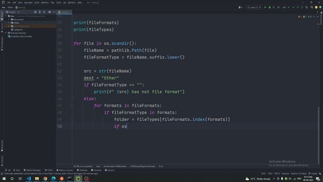 I created a file Organizer Application in Python and its Amazing