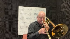 Bach Model 50A3 Stradivarius Bass Trombone with Dual Hagmann Valves