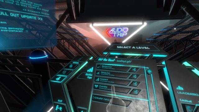 Audio Trip VR - New Update! VR Fitness Game Review