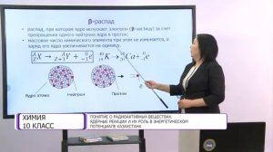 Химия. 10 класс. Понятие о радиоактивных веществах /09.09.2020/
