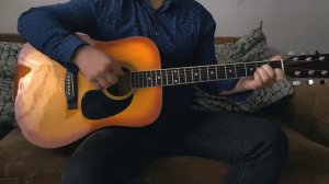 Виктор Цой- Кукушка. кавер на гитаре