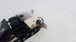 Трофейная рыбалка с мотобуксировщиком МУЖИК