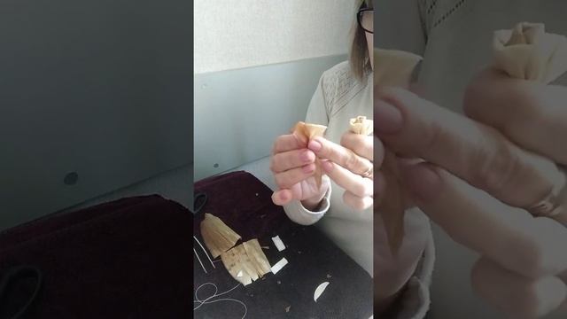 Flori din pănuși de porumb. Lecția N1 смотреть онлайн