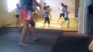 Тренировка, дети, ушу саньда