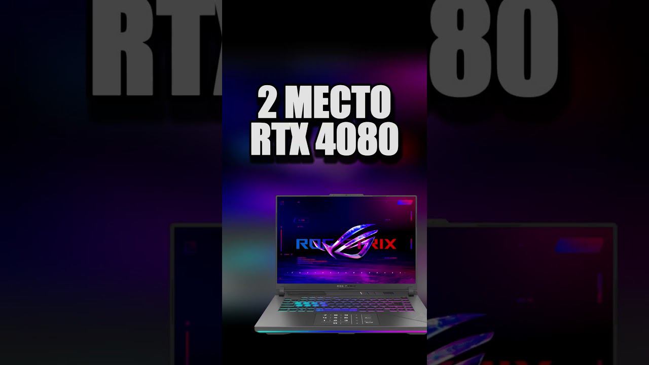 ТОП 3 ВИДЕОКАРТЫ НОУТБУКА В 2024