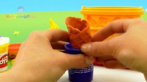 Пластилин Плей До, набор Контейнер с мороженым (Play Doh Sweet Shoppe) Серия #27