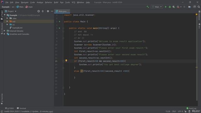 Logical Operators || || Java 2021Complete Java MasterClass Zero to Hero Programming || Udemy Course