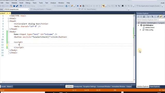 Alert Dialog Box In Javascript