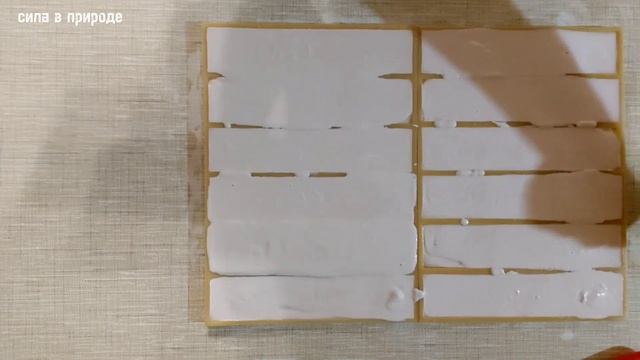 Декоративный камень из гипса в домашних условиях