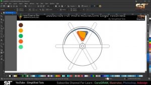 Juice Concept Logo Design Tutorial | Coreldraw Tutorial | Simplified Tuts