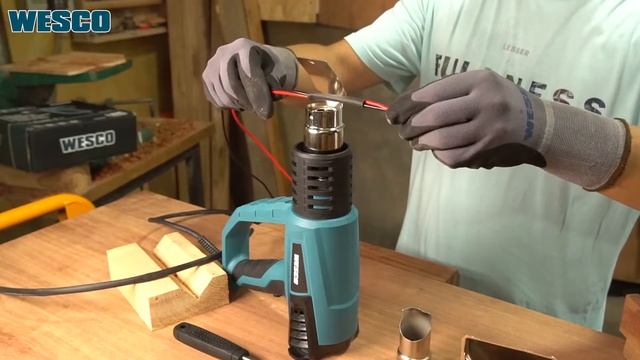 UKWS6430 WESCO 2000W Heat Gun смотреть онлайн