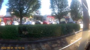 (Краснодар) Трамвай №20 Хладокомбинат - ул. Декабристов