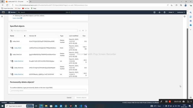 how to delete the s3 bucket || error bucket is not empty || cloudydunia || AnshumanAgnihotri смотреть онлайн