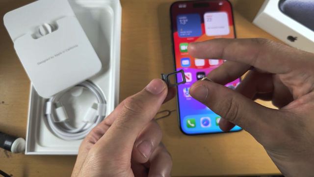 How To Insert SIM Card in iPhone 15 Pro Max! смотреть онлайн
