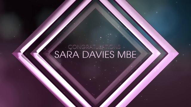 Congratulations to Sara Davies смотреть онлайн