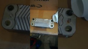 12 июня 2020 г.Промывка теплообменника гвс раствором для промывки ANTIDOX