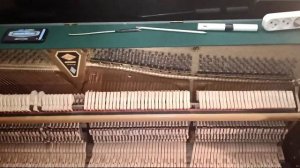 Настройка старого пианино