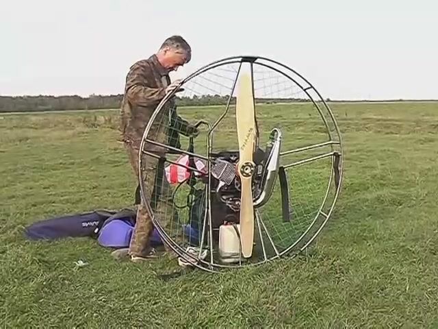 "Визит" эффект. Полеты на парамоторах. смотреть онлайн