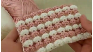 Красивый 3D узор крючком - Вязание крючком