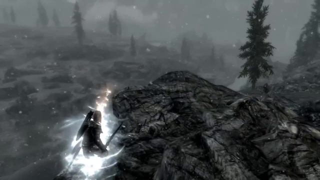 Skyrim Battles - The Greybeards vs The Ebony Warrior [Master Settings] смотреть онлайн
