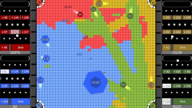 Multiply or Release X Territory War - 4 Player #4 - Marble Race in Unity смотреть онлайн
