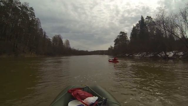 Сплав по реке Серьга 1-2 мая 2014 года (4 часть) смотреть онлайн