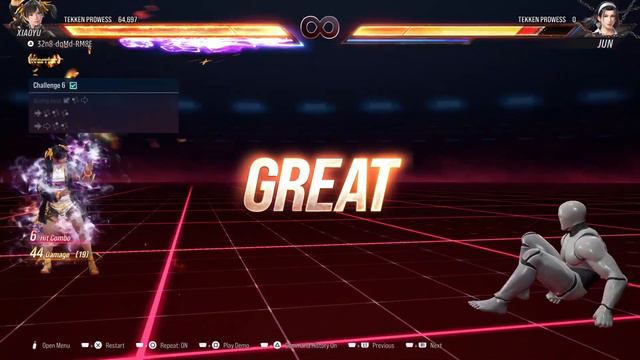 Ling Xiaoyu Tekken 8 Combo Challenges! смотреть онлайн