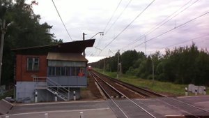 "Ласточка" вновь на МЦД-2 - электропоезд ЭС2Г-119 прибывает к платформе Аникеевка