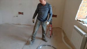 Что такое ПОЛУСУХАЯ СТЯЖКА пола. Академия парк