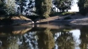 Семейный отдых в палатках и рыбалка на Нижней Волге.