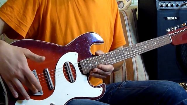 Как я делал копию культовой электрогитары 1960-х Silvertone 1457 от Danelectro смотреть онлайн