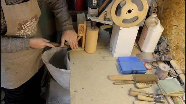 Шлифовальный барабан на скорую руку. смотреть онлайн