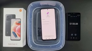 Redmi Note 12 Water Test ??| iP53 Test Of Redmi Note 12