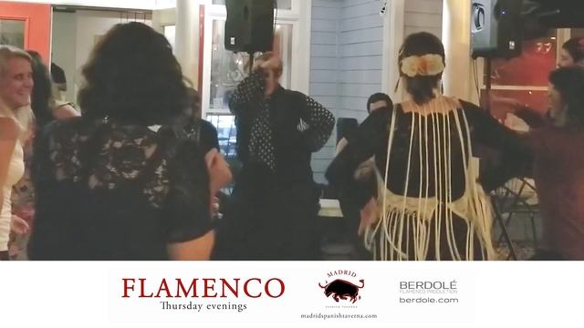 Flamenco at Madrid Spanish Taverna produced by Berdolé http://www.berdole.com смотреть онлайн