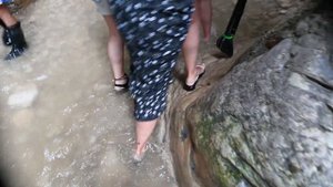 Салтинский подземный водопад в Дагестане / Прогулка в резиновых сапогах