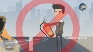 Что делать при пожаре в автомобиле? (Видеоролик)