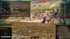 Intel Pentium Silver N6000 \ Intel UHD Graphics \ World of Tanks @768p min graphics